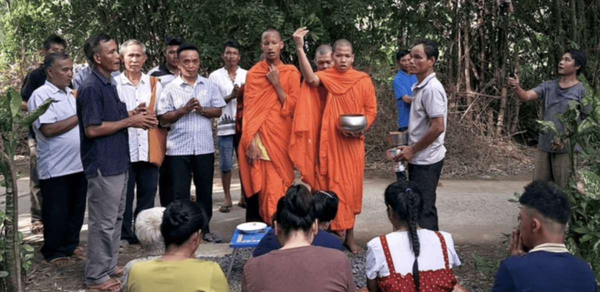 Dom Long Neak Ta festival of the Khmer in Tra Vinh